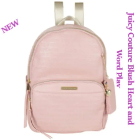 Juicy Couture | Bags | Juicy Couture Blush Heart And Word  display picture 3